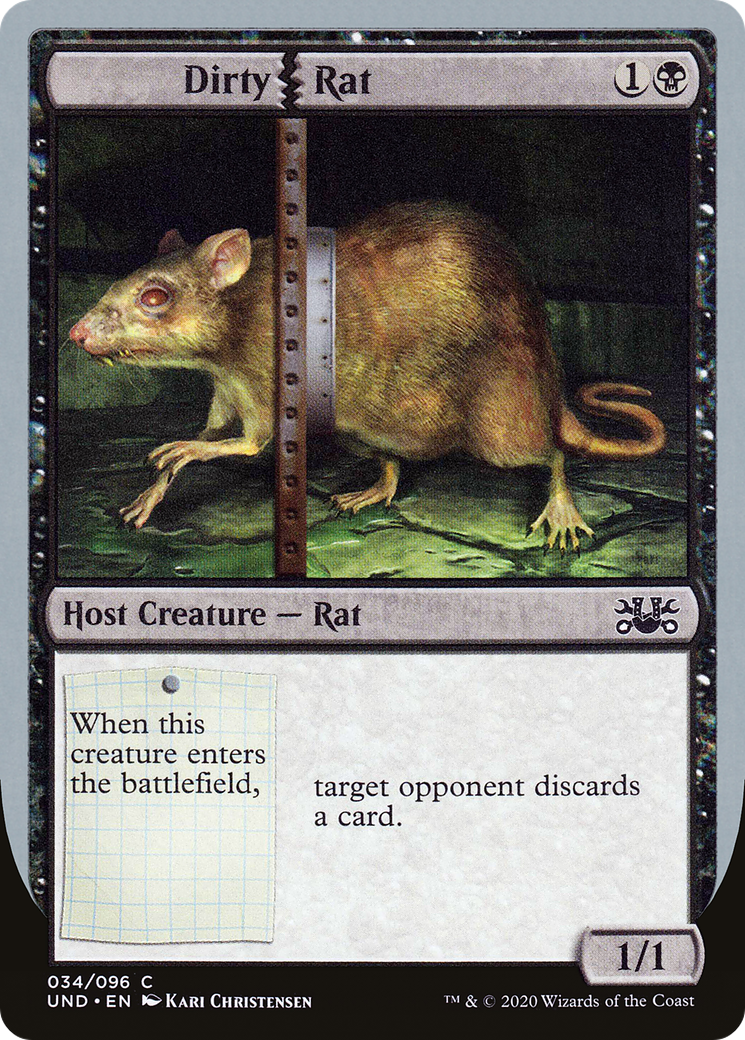 Image of Dirty Rat (UND-034) - Unsanctioned
