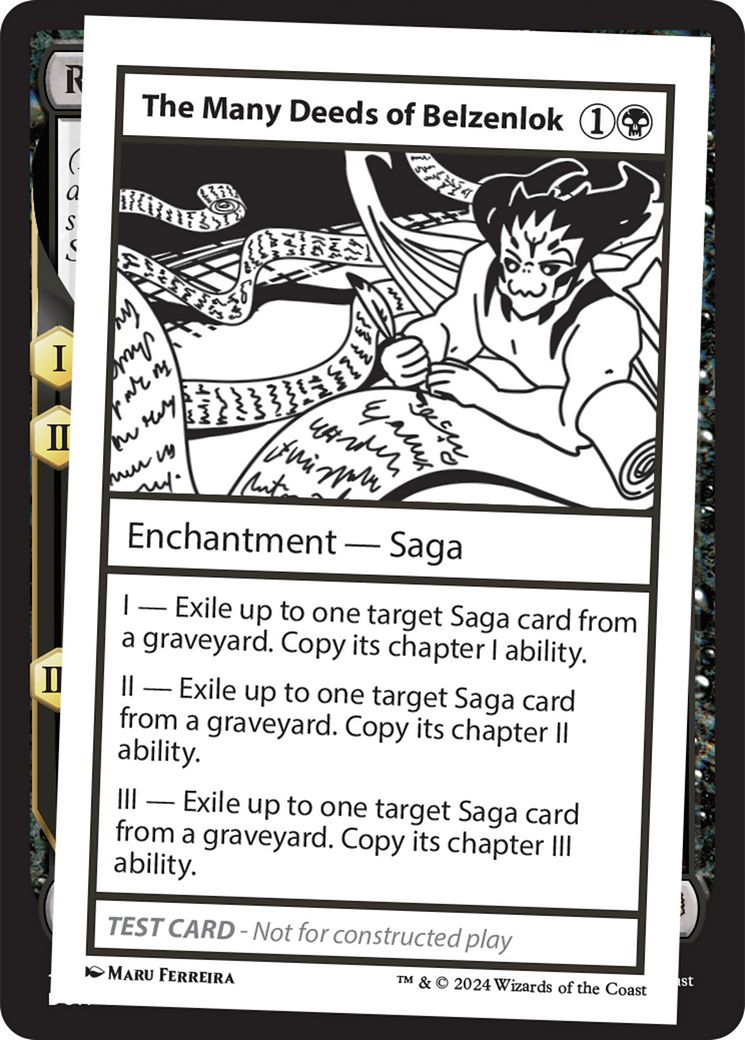 Image of The Many Deeds of Belzenlok (MB2PC-) - Mystery Booster 2