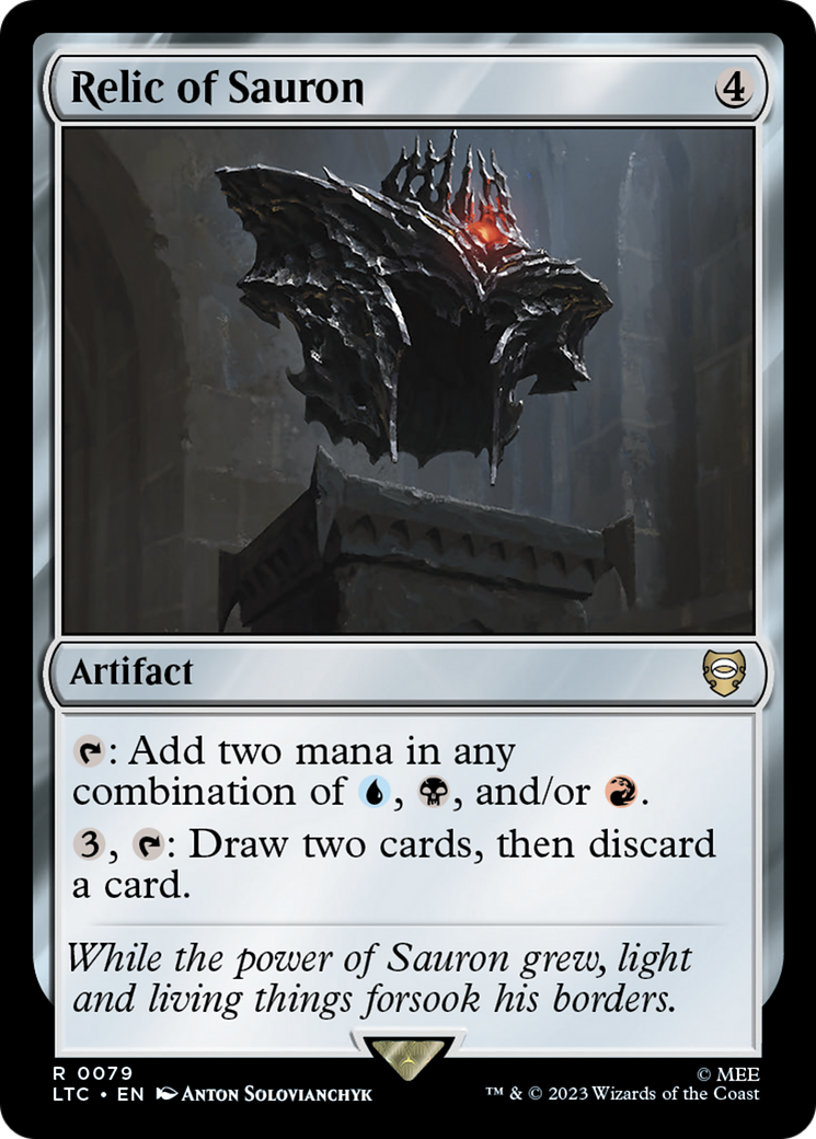 Image of Relic of Sauron (LTC-079) - Tales of Middle-earth Commander