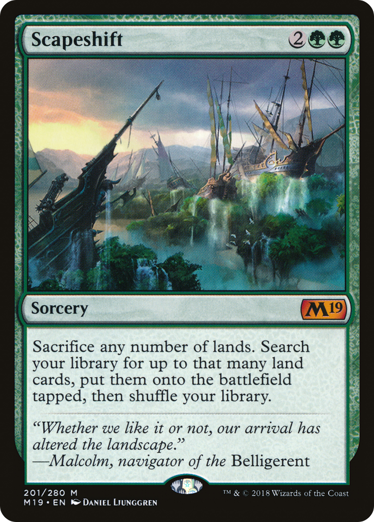 Image of Scapeshift (M19-201) - Core Set 2019