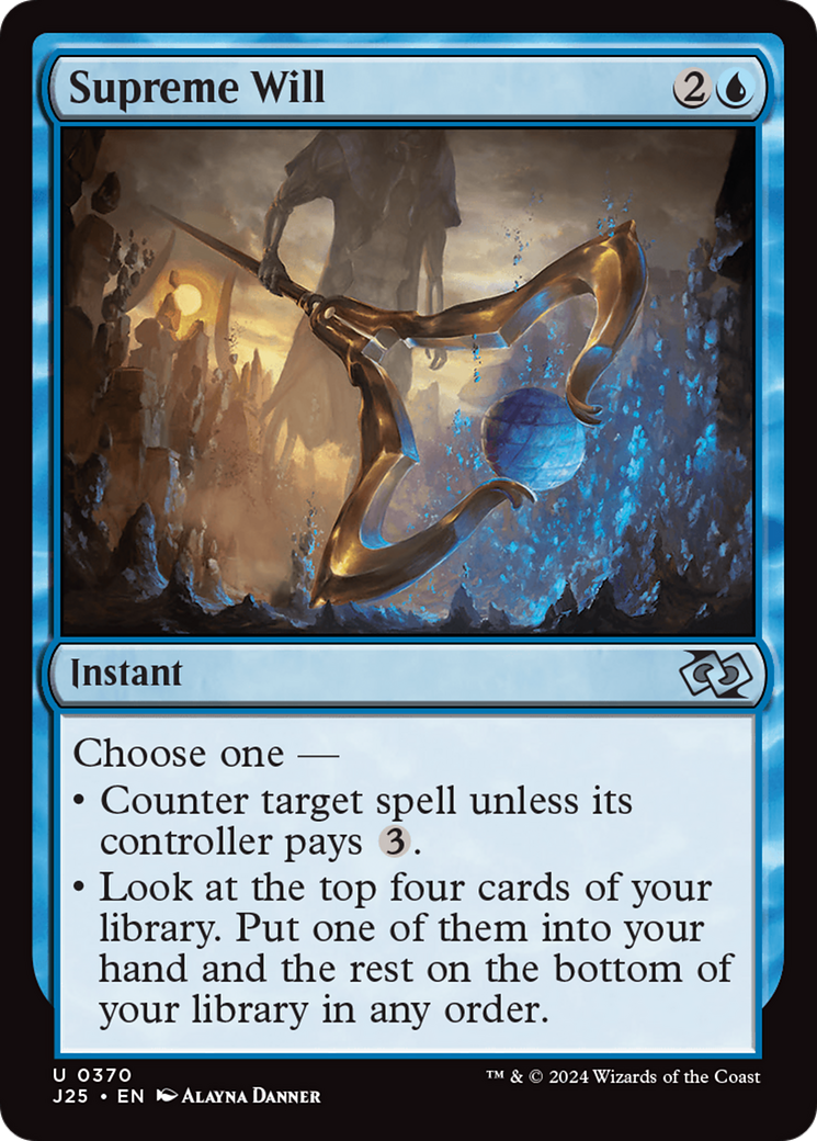 Image of Supreme Will (J25-370) - Foundations Jumpstart