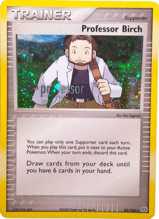Image of Professor Birch (2006) 082  - Holofoil Professor Program Promos - Promo