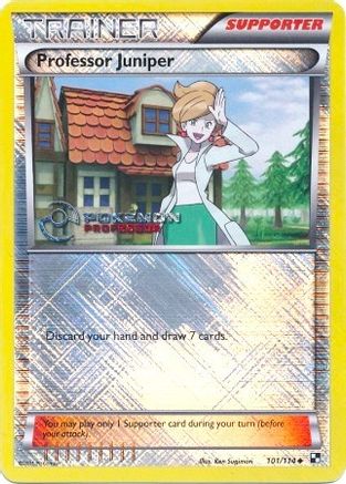 Image of Professor Juniper 101/114  - Reverse Holofoil Professor Program Promos - Promo