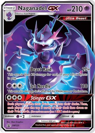 Image of Naganadel GX SM125  - Holofoil SM Promos - Promo
