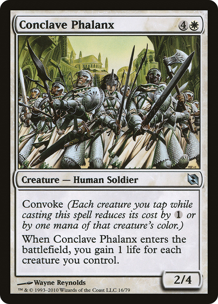 Image of Conclave Phalanx (DDF-016) - Duel Decks: Elspeth vs. Tezzeret