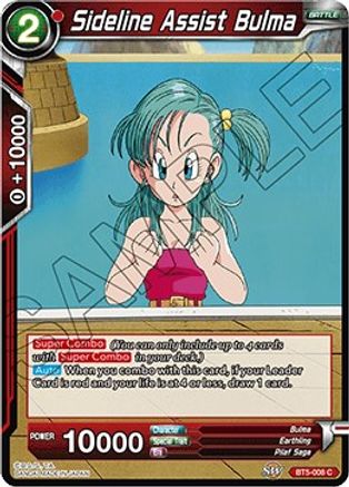 Image of Sideline Assist Bulma (BT5-008) - Miraculous Revival