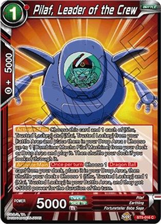 Image of Pilaf, Leader of the Crew (BT5-016) - Miraculous Revival Foil