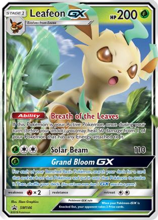 Image of Leafeon GX SM146  - Holofoil SM Promos - Promo