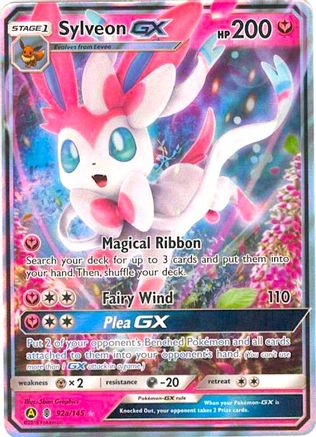 Image of Sylveon GX 92a/145  - Holofoil Alternate Art Promos - Promo