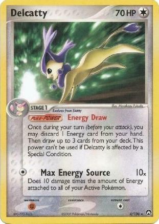 Image of Delcatty 008/108  Deck Exclusives - Rare