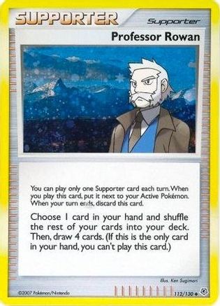 Image of Professor Rowan 112/130  - Holofoil Miscellaneous Cards & Products - Promo