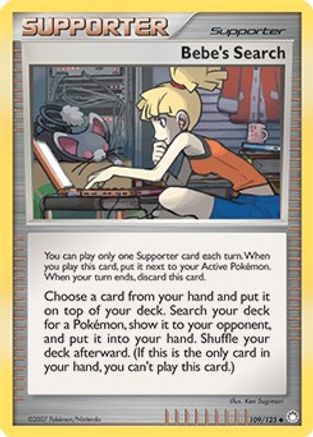 Image of Bebe's Search 109/123  - Holofoil Miscellaneous Cards & Products - Promo