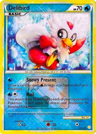 Image of Delibird 039/123  - Reverse Holofoil League & Championship Cards - Promo