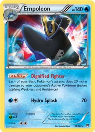 Image of Empoleon 038/162  Deck Exclusives - Rare