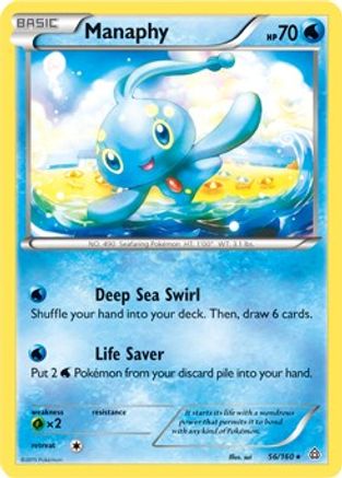 Image of Manaphy 056/160  Deck Exclusives - Rare