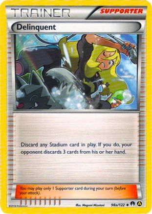 Image of Delinquent 98a/122  - Holofoil Alternate Art Promos - Promo