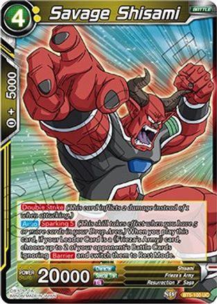 Image of Savage Shisami (BT5-100) - Miraculous Revival
