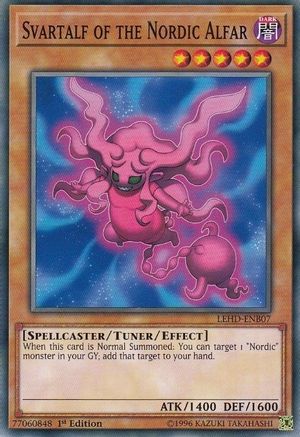 Image of Svartalf of the Nordic Alfar (LEHD-ENB07) - Legendary Hero Decks 1st Edition