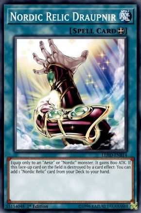 Image of Nordic Relic Draupnir (LEHD-ENB14) - Legendary Hero Decks 1st Edition