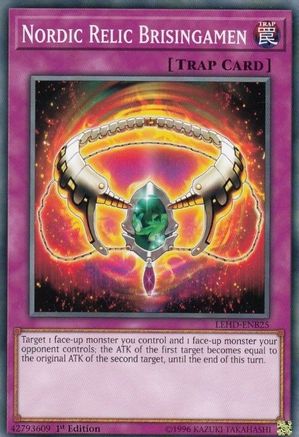 Image of Nordic Relic Brisingamen (LEHD-ENB25) - Legendary Hero Decks 1st Edition