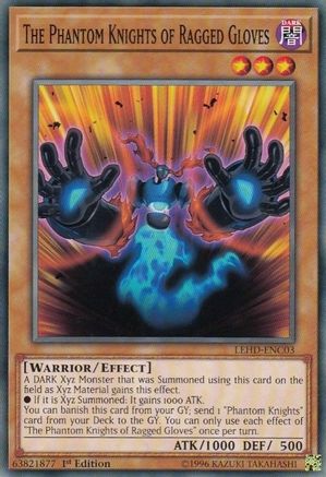 Image of The Phantom Knights of Ragged Gloves (LEHD-ENC03) - Legendary Hero Decks 1st Edition