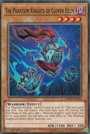 Image of The Phantom Knights of Cloven Helm (LEHD-ENC04) - Legendary Hero Decks 1st Edition