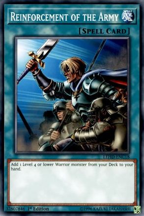 Image of Reinforcement of the Army (LEHD-ENC18) - Legendary Hero Decks 1st Edition
