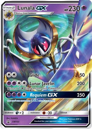 Image of Lunala GX SM103  - Holofoil SM Promos - Promo