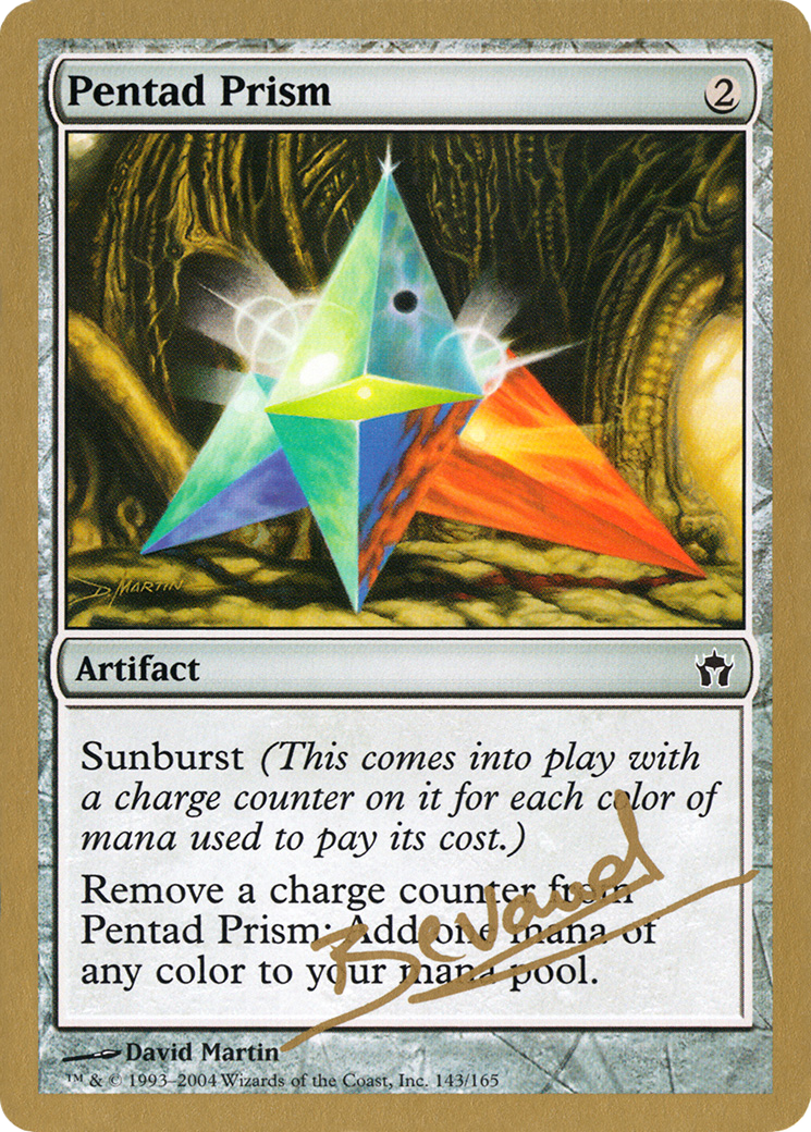 Image of Pentad Prism - 2004 Manuel Bevand (DST) (WCD-MB143) - World Championship Decks 2004
