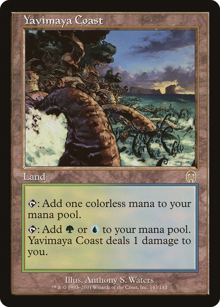 Image of Yavimaya Coast (APC-143) - Apocalypse
