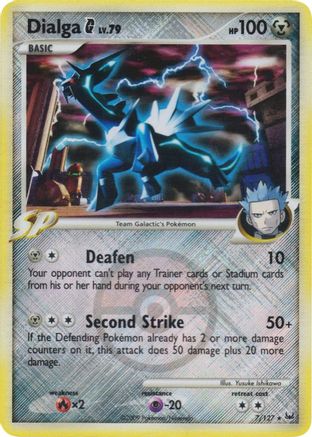 Image of Dialga G 007/127  - Reverse Holofoil League & Championship Cards - Promo