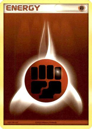 Image of Fighting Energy (2005 Unnumbered)  League & Championship Cards - Promo