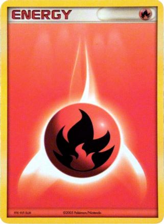 Image of Fire Energy (2005 Unnumbered)  League & Championship Cards - Promo