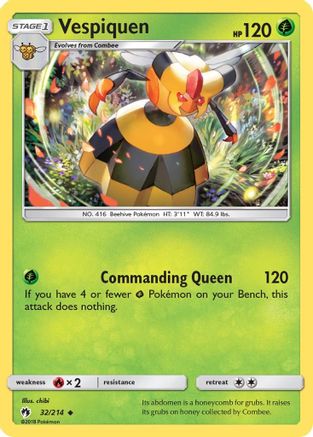 Image of Vespiquen 032  SM  Lost Thunder - Uncommon