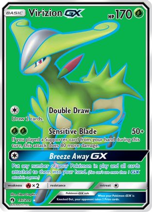 Image of Virizion GX (Full Art) 197  - Holofoil SM  Lost Thunder - Ultra Rare