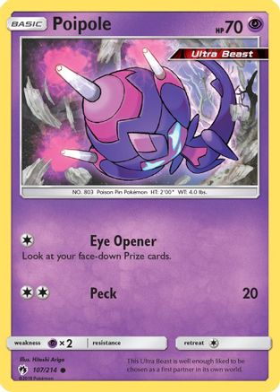 Image of Poipole 107/214  SM  Lost Thunder - Common