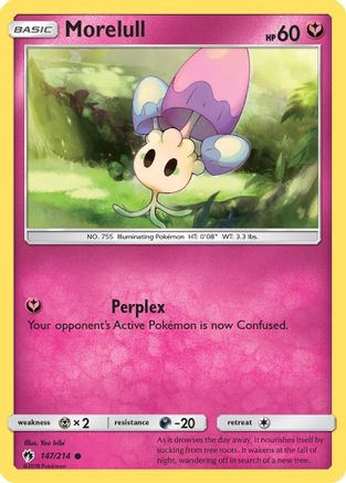 Image of Morelull 147/214  - Reverse Holofoil SM  Lost Thunder - Common