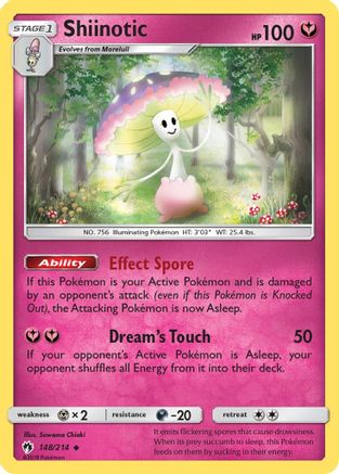 Image of Shiinotic 148/214  SM  Lost Thunder - Uncommon
