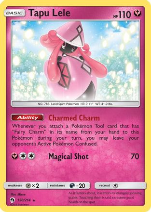 Image of Tapu Lele 150  - Holofoil SM  Lost Thunder - Holo Rare