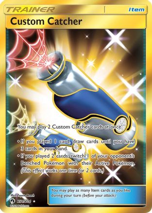 Image of Custom Catcher (Secret) 231  - Holofoil SM  Lost Thunder - Secret Rare