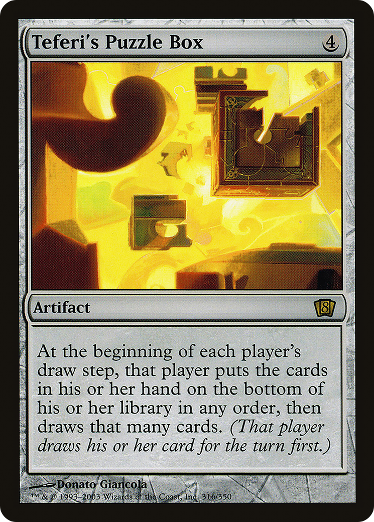 Image of Teferi's Puzzle Box (8ED-316) - 8th Edition