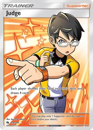 Image of Judge (Full Art) 209  - Holofoil SM  Lost Thunder - Ultra Rare