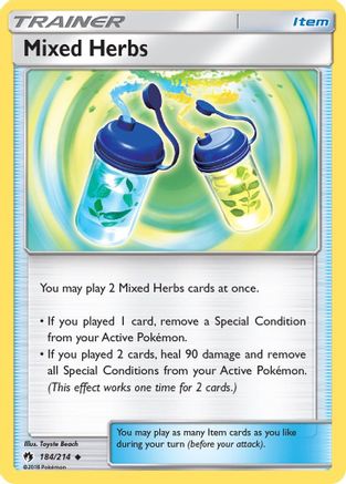 Image of Mixed Herbs 184/214  SM  Lost Thunder - Uncommon