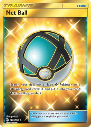 Image of Net Ball (Secret) 234  - Holofoil SM  Lost Thunder - Secret Rare