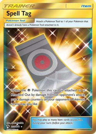 Image of Spell Tag (Secret) 235  - Holofoil SM  Lost Thunder - Secret Rare