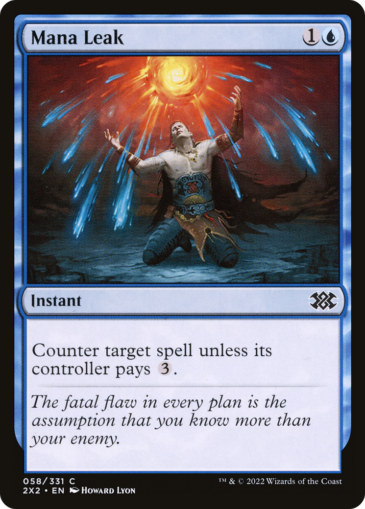 Image of Mana Leak (2X2-058) - Double Masters 2022 Foil