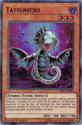 Image of Tatsunecro (SR07-EN000) - Structure Deck: Zombie Horde 1st Edition