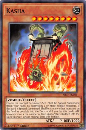Image of Kasha (SR07-EN004) - Structure Deck: Zombie Horde 1st Edition