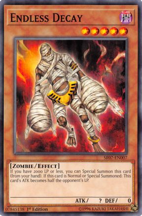 Image of Endless Decay (SR07-EN007) - Structure Deck: Zombie Horde 1st Edition