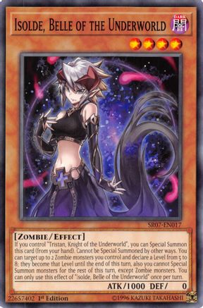 Image of Isolde, Belle of the Underworld (SR07-EN017) - Structure Deck: Zombie Horde 1st Edition